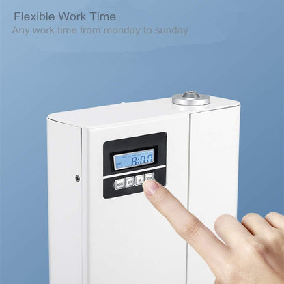 Kevinleo Scent Machine Air Purifier HVAC,Waterless Essential Oil Diffuser,Varity Work Time(monday-sunday),HVAC/stand alone,Fragrance Machine Diffuser for Home SPA Office KTV Hotel Restaurant Nightclub