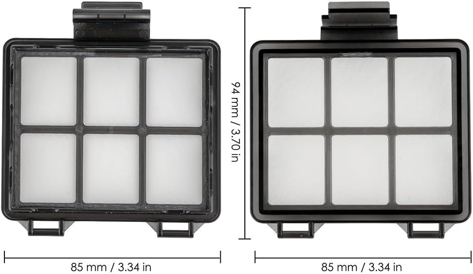 Efficient Cleaning Solution - Confezione da 5 filtri primari per Essential Q0520 e altri