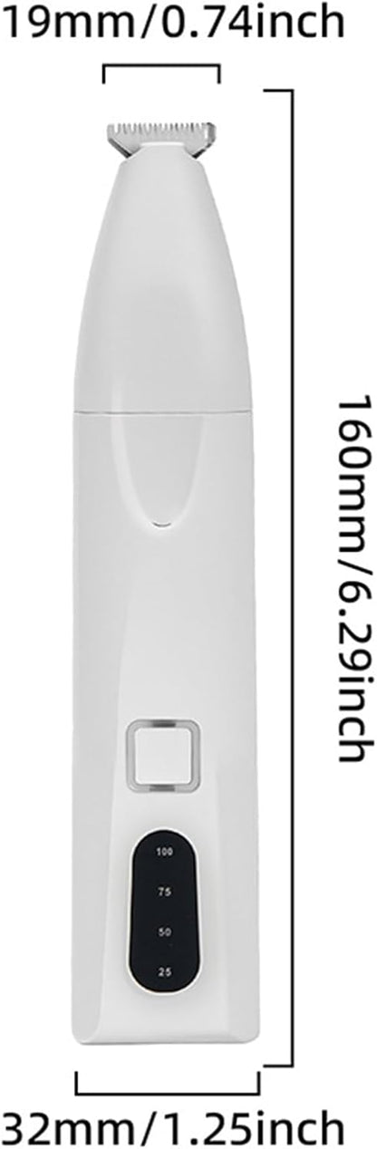 Gupcaqosjw Dog Hair Trimmer - Cordless Dog Grooming Clippers,With LED Light, Digital Display, 2 Speeds Adjustable, Pet Supplies For Home Travel Daily Care