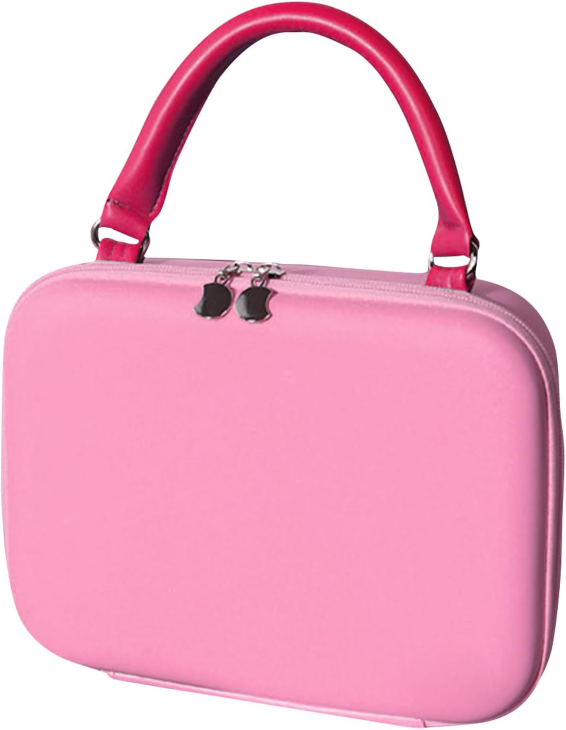 Makeup Bag, Toiletry Organizer, Travel Pouch, Flexible Compartments Adjustable Dividers Compact Size Ideal for Business Trips and Family Vacations, 9.45x3.15x7.09 Inches