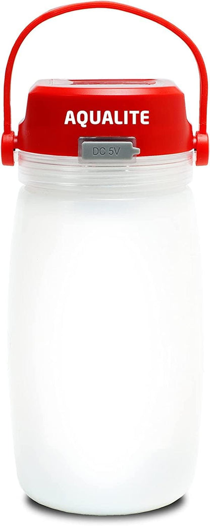 Eton Solar Powered Lantern with Integrated Water Bottle & Personal 8-Piece Emergency Survival Kit