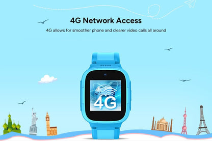 Kogan Kids 4G GPS Smart Watch with Video Calling (Blue) - KAKID4GWTBA