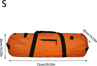 Tent Bag - Extra Large Duffle Bags | Waterproof Travel Tent Bag, Portable Foldable Tent Gear Bag with Zipper, Waterproof Luggage Pack Pouch, Duffle Bag | Duffle Gear Bag 300D Encrypted Oxford Cloth,