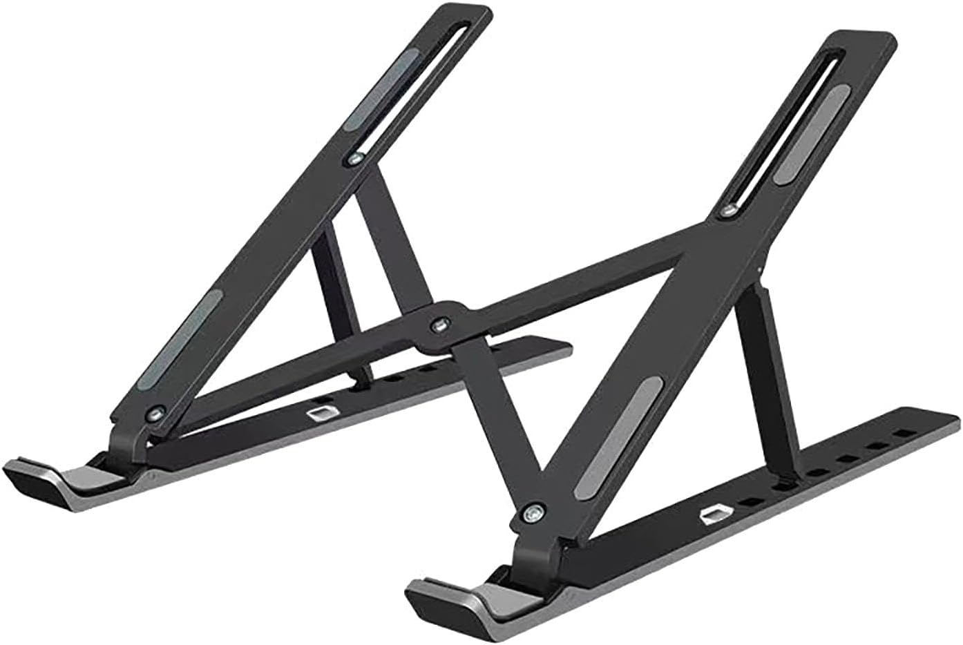 Laptop Liftable Desktop Mount - Cooling Laptop Bracket,Silicone Non-Slip Notebook Riser Mount for Notebook, Laptop, Computer, Tablet, PC