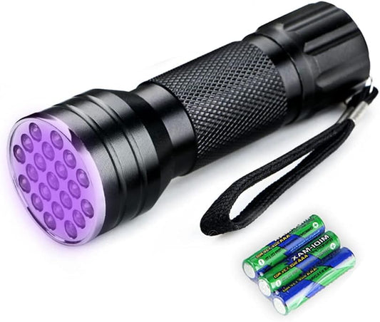 LED Rechargeable Flashlight,Super Brgiht Tactical Flashlights1200lm,Pocket Flashlight Includes a USB Charging Cable,Retractable,with 5 Modes,Camping and Emergency Use (1Pack-Black Light Flashlight)