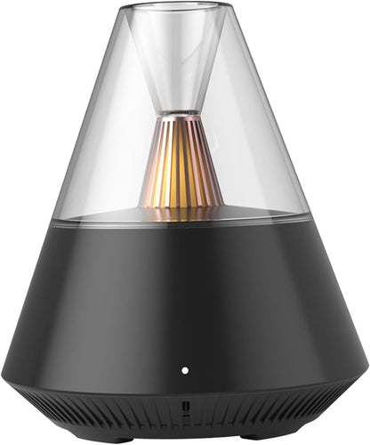 Fonowx Aroma Diffuser and Humidifier with Remote Control for Bedroom, Black