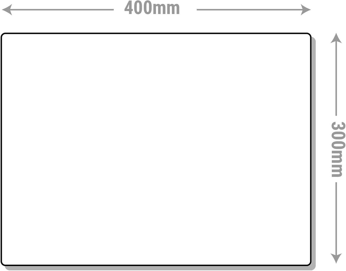 V Safety Health and Safety At Work Act 400 x 300 mm – 2 mm cartello di sicurezza in plastica rigida super resistente