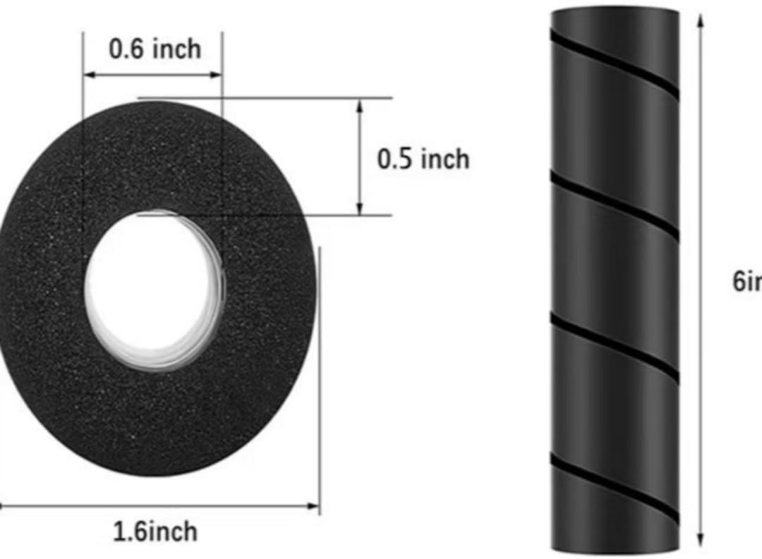 8 Pcs Bed Frame Toe Protectors,6" Foam Bed Frame Leg Covers,Bed Leg Protectors,No Adhesive or Glue,Prevent Toe-Stubbing Incidents from Hard Furniture (Black)