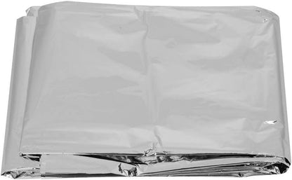 Emergency Blanket, PET Aluminum Emergency Shelter Foldable Reflective Tent for Camping Hiking Emergency