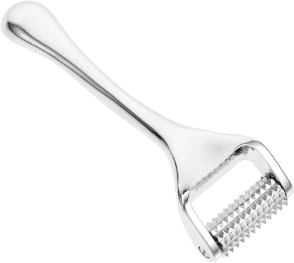 Generico 1pc Beauty Device Wrinkle Remover Walker Massager Zinc Alloy Facial Skin Care Cleanser for Skin Care Silver