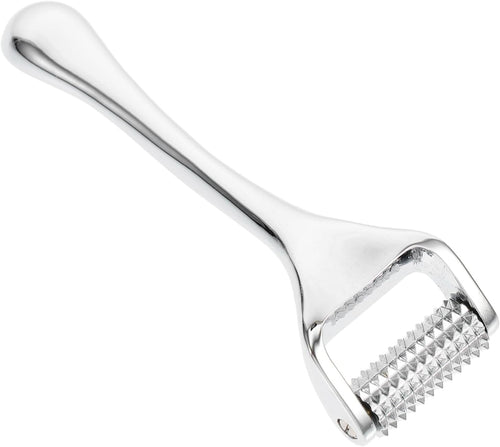 Generico 1pc Beauty Device Wrinkle Remover Walker Massager Zinc Alloy Facial Skin Care Cleanser for Skin Care Silver