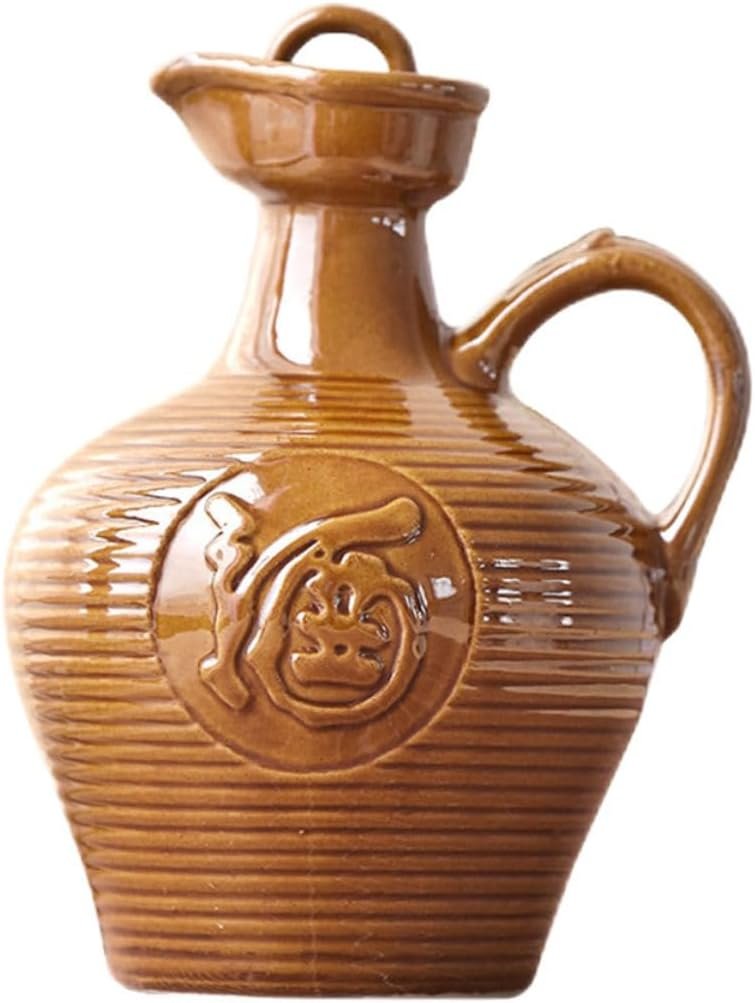 GALPADA caraffa Gadget casa oggettistica casa boracce Borraccia Stich boraccia Smalto retrò Moderno Porcellana brocche brocca di Vino Portatile bollitore per Vino Domestico Ceramica