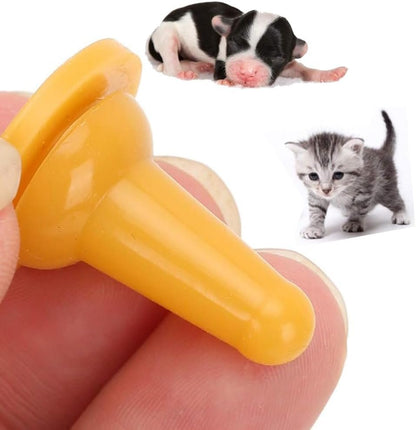 3Pcs Pet Nursing Bottle Nipple Feeding Bottle for Newborn Animals,Pet Nursing Bottle Mini Nipple Feeding Bottles.