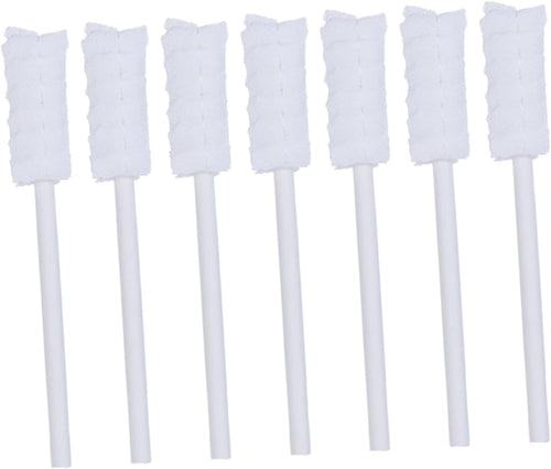 SOPOTUTU 10pcs Gauze Oral Care Cleaning Brushes for Soft Absorbent Safe Mouth Hygiene Tool for Boys White