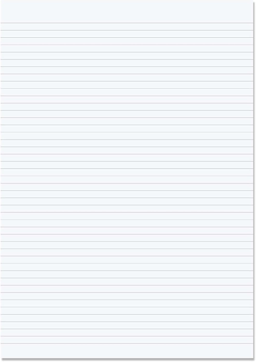 RHINO Stationery A4 Exercise Paper | 500 Sheets | Loose Leaf Paper | 6mm Lined Paper with Margin | Educational Standard