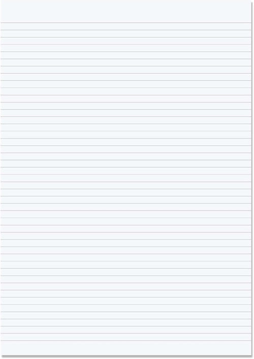 RHINO Stationery A4 Exercise Paper | 500 Sheets | Loose Leaf Paper | 6mm Lined Paper with Margin | Educational Standard