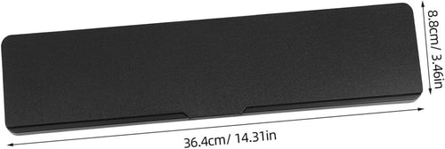 Veemoon Ergonomic Keyboard Wrist Rest with Storage Case Office Desk Accessory for Clean Workspaces Comfortable Support to Prevent