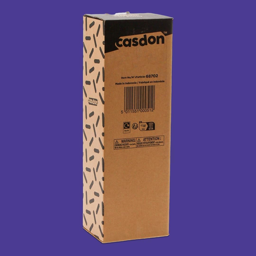 Casdon 687 Dyson Cord-Free Toy Vacuum Cleaner Roleplay,Grey, Orange and Purple