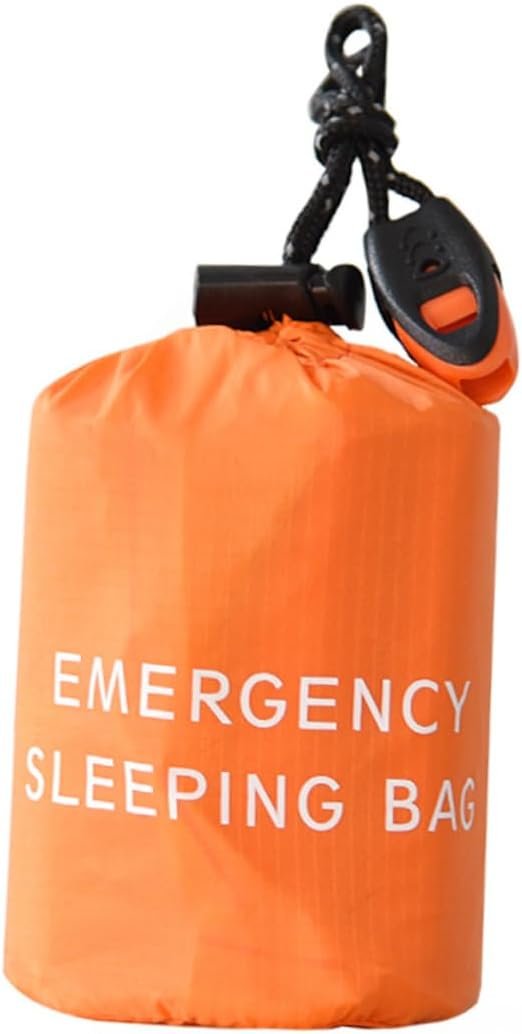 Bag Pe Whistleorange Tent Storage Outdoor for Camping Aid Aluminum Sleeping with Hiking