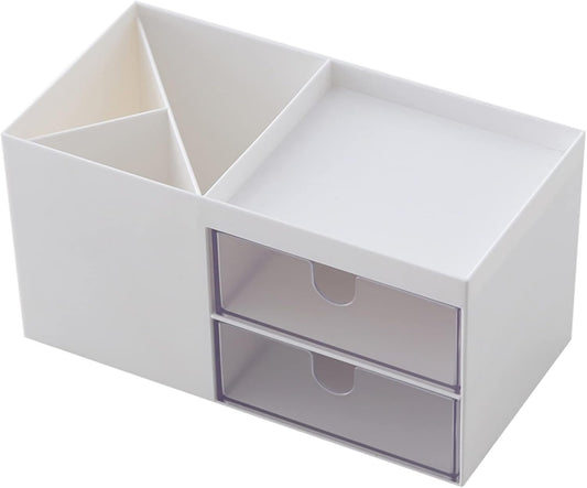 Marknor Minimalist Desk Organizer, White