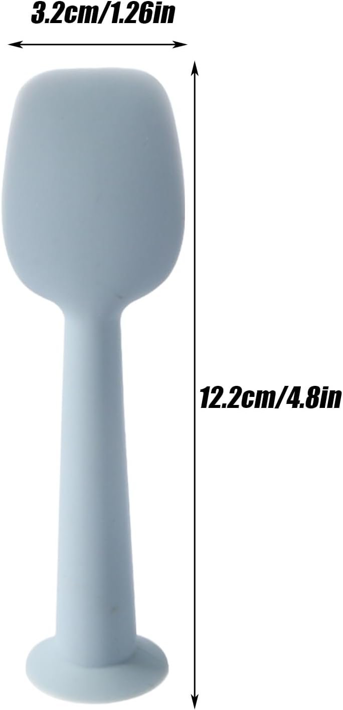 Baby Diaper Cream Spatula,Baby Diaper Spatula With Suction Base | Silicone Soft Paste Applicator For Rash And Butt Care, Nursery Bath Wipe Friendly Tool