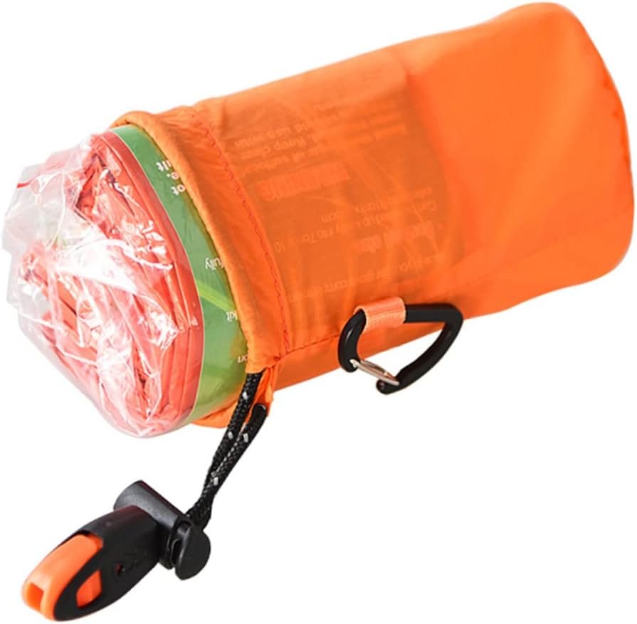 BESPORTBLE 2pcs Portable Sleeping Pe Aluminum Film Tent Mat Insulation Blanket for Outdoor Travel Survival