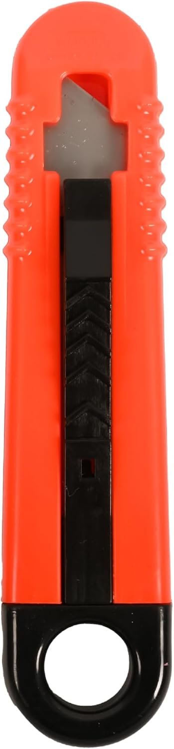 Duramax Stanley Box Automatic Retractable Blade Safety Cutter Knife, Yellow