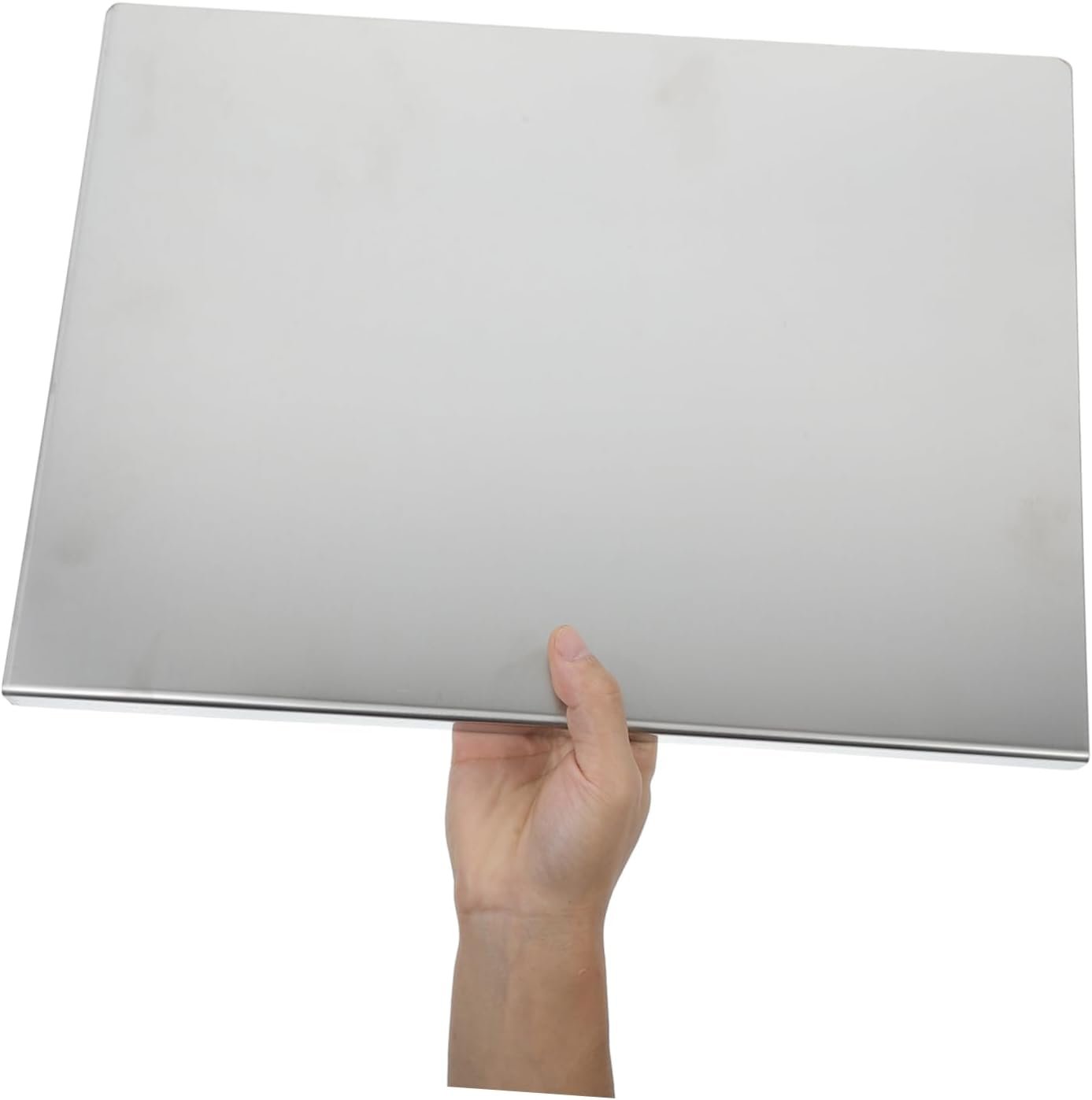 Luxshiny Stainless Steel Cutting Board for Kitchen Thick Dishwasher Safe Chopping Board Versatile Dough Preparation and Food Prep Tool