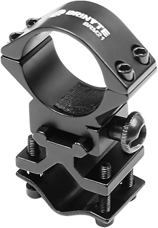 Brinyte BRM21 Flashlight Mount,Suitable for 25.4-30mm Diameter Flashlights, for Tactical Flashlight and Hunting Light