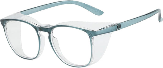 Safety Glasses for Men Women Nurses Anti Fog Stylish Fashion Comfortable Safety Goggles with Side Shields Eye Protection for Adult