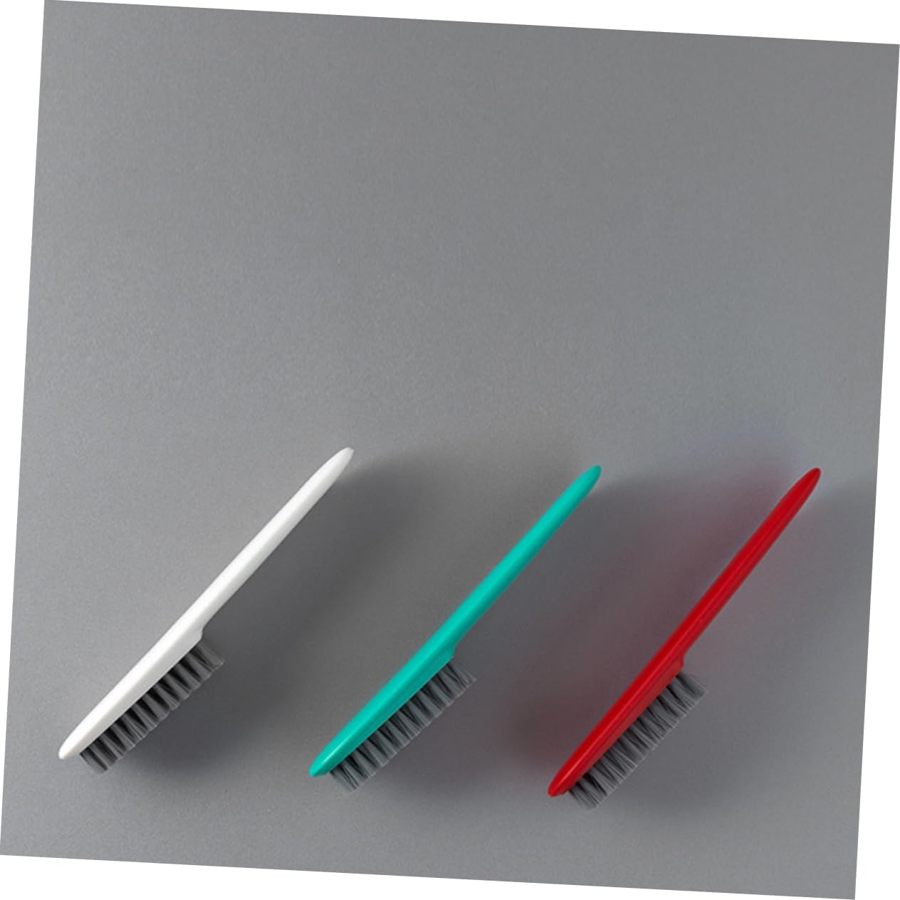 SHERCHPRY 2sets Household Cleaning Essential Long Handle Shoe Brush Suede Cleaner Laundry Brush Perfect for Travel 2pcs*2