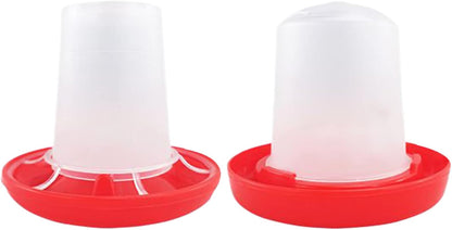Chicken Feeder,Automatic Chicken Feeders - Poultry Feeding & Watering Supplies for Farm Pet Outdoor Baby Barn Family Livestock Friends