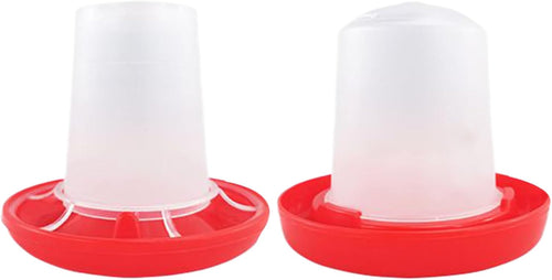 Chicken Feeder,Automatic Chicken Feeders - Poultry Feeding & Watering Supplies for Farm Pet Outdoor Baby Barn Family Livestock Friends