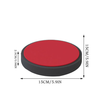 Reusable Polishing Pads, Wax Applicator Pad,5.91 x 5.91 x 0.98 inches Automotive Tools Equipment for Tire Dressing, Interior Cleaning, Dashboard Detailing, and Exterior Wheel Shine