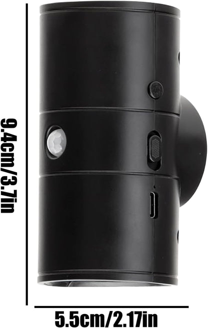 Generico Magnetic Wall Light, Rechargeable Motion Sensor Lamp, 1200mAh Wireless Smart Lighting, Sleek Modern Night Light for Home, Entryway, Living Room, Bathroom, Balcony, Cabinet