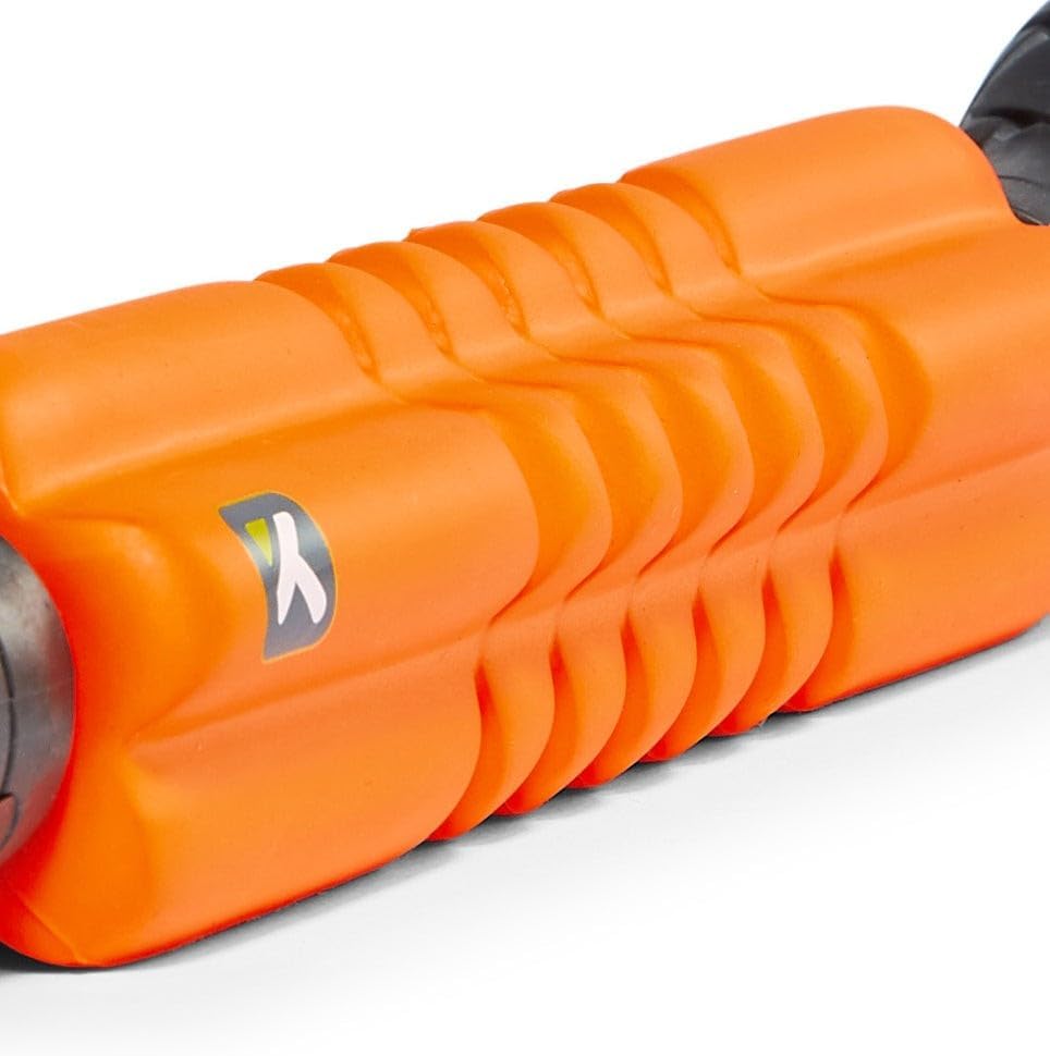 TriggerPoint Performance Grid STK Hand-Held Foam Roller, Handheld Foam Roller, Massage Roller, Muscle Roller Stick, Orange, 24 Inch/53 cm