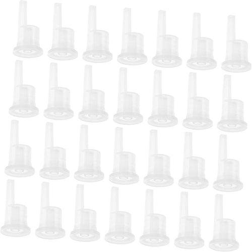 BESTYASH 100pcs Essential Oil Inner Seals Durable Leak Dropper Plug for Bottles for Aromatherapy and DIY