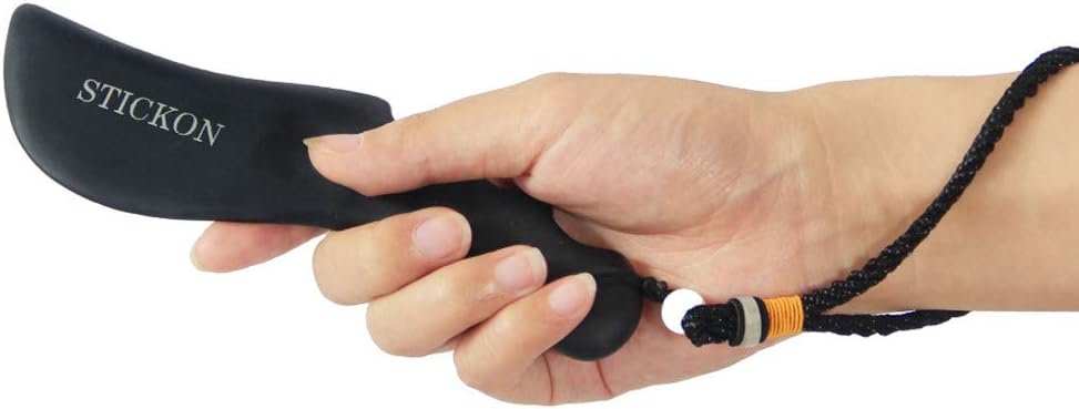 STICKON Bian Stone Gua Sha Scraping Massage Tool Great Soft Tissue Mobilization Tool for Soft Tissue Therapy and Reduce Arms,Legs, Neck,Shoulder Muscle Pain