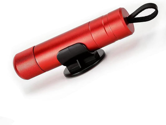 ACEBON Car Safety Hammer Window Glass Breaker and Seatbelt Release Tool Emergency Escape Tool 2022 (Red)