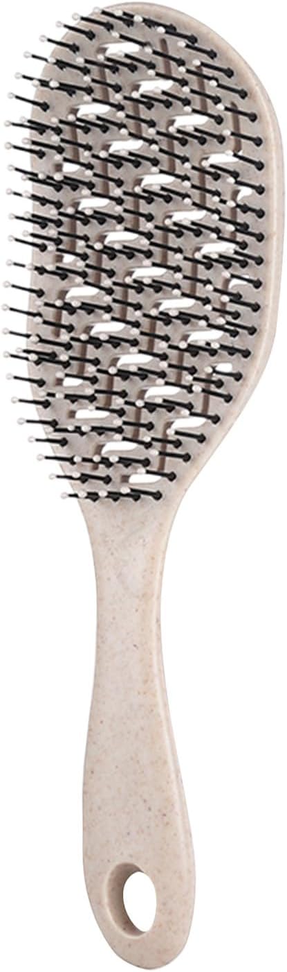 Men Hair Brush, Paddle Bristle Scalp Massage Tooth, 9.4x2.8x1.2 Inch Easy to Clean & Maintain, Cleaning Comb for Scalps Styling, Daily Use, College Dorm, Hotel, Vacation and Travel