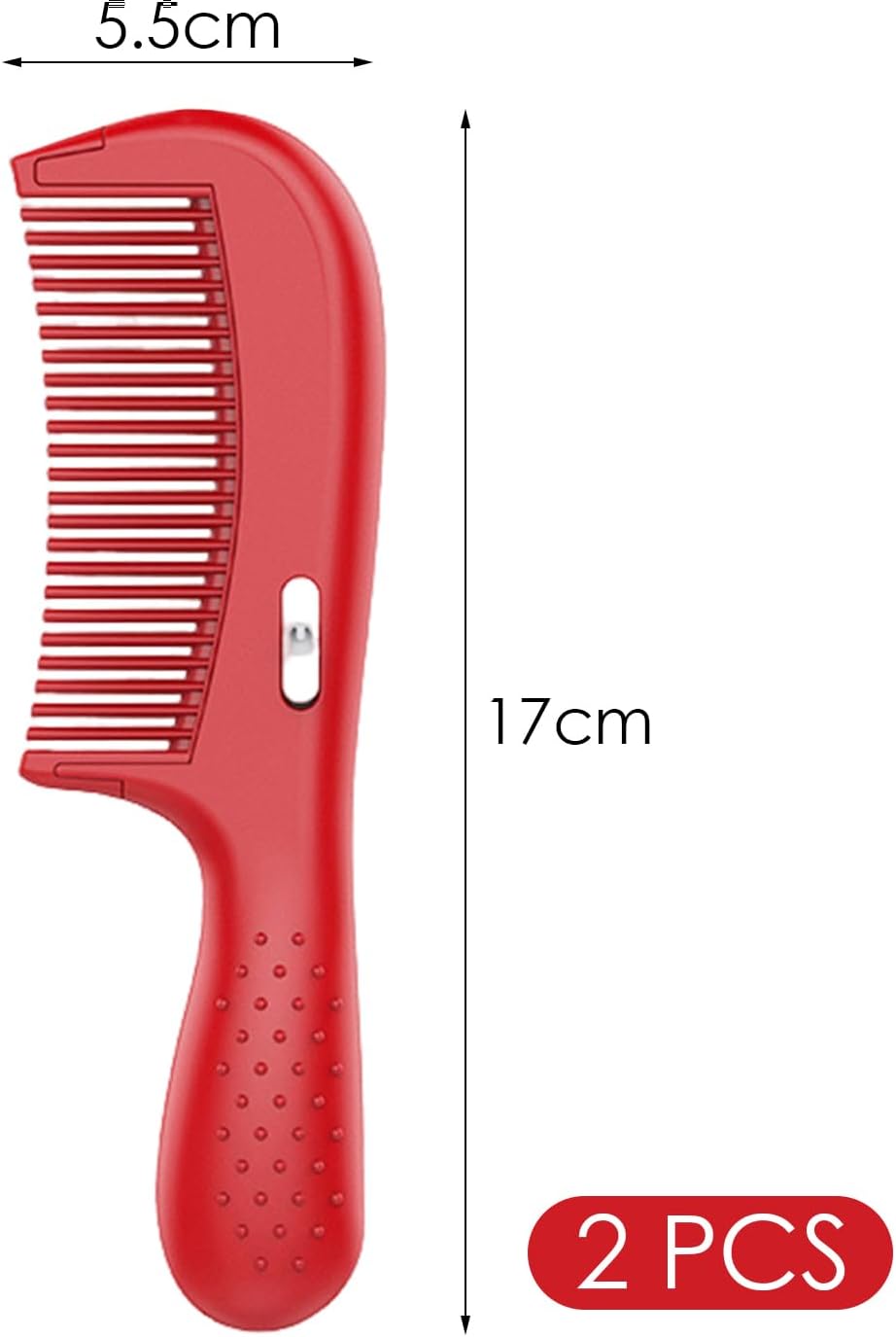 2 Pezzi Di Pettine Di Plastica, Pettine Di Massaggio Del Cuoio Capelluto, Pettine Per La Cura Dei Capelli, Pettine Di Design Creativo, Strumenti Per La Acconciatura.