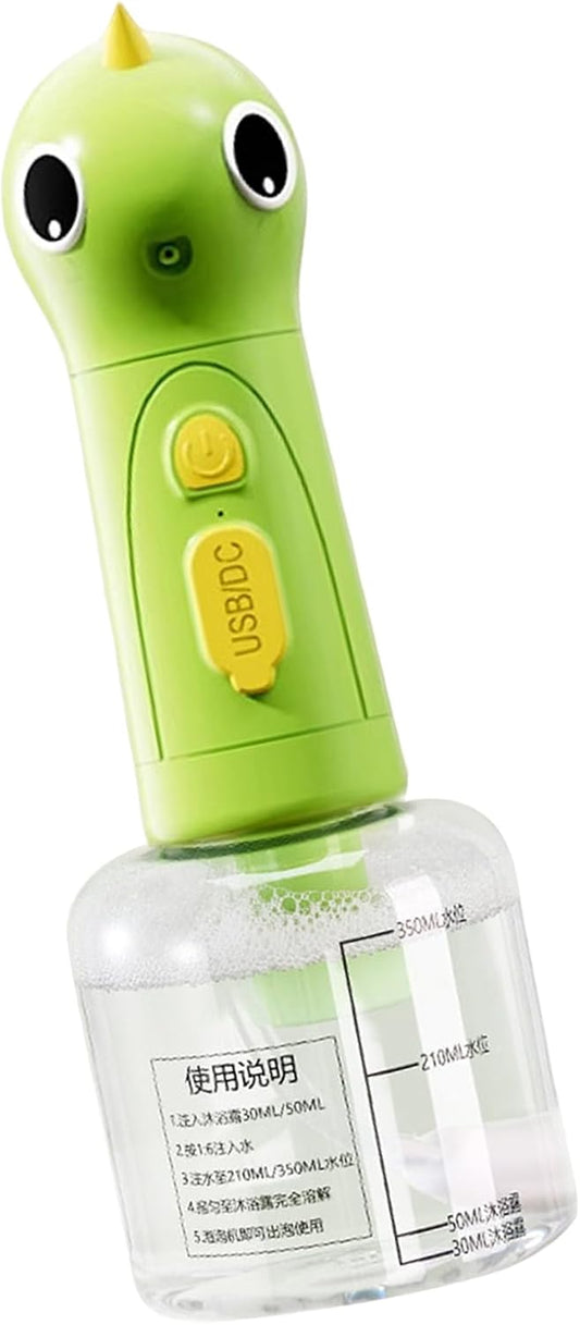Soap Foaming Dispenser, Electric Foaming Shampoo, Built-In Precision Scale, Pet Cleaning Tool, Grooming Supply for Kittens, Puppies, Bathing and Shower Use, 9,49 x 3,31 x 3,31 Inches