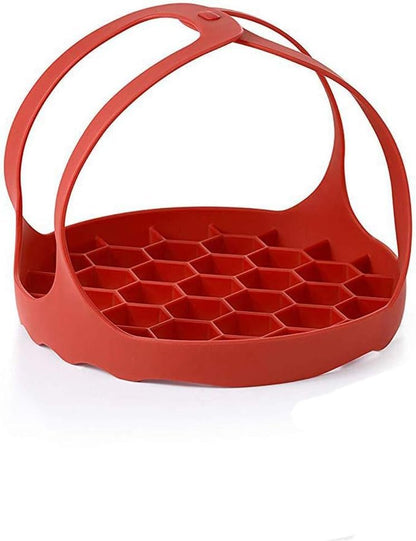 Silicone Pressure Cooker Sling, Silicone Bakeware Sling for 6 Qt/8 Qt Instant Pot, Anti-scalding Sling for Egg Bakeware
