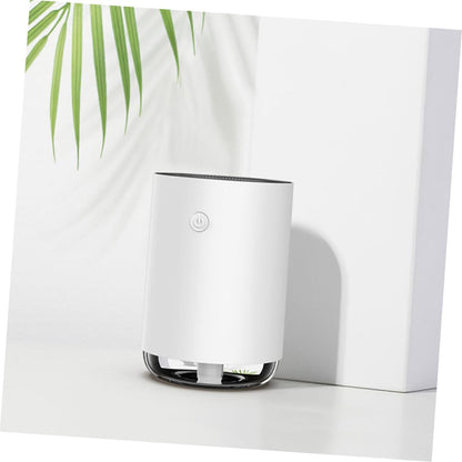 COMNESTBI Mini USB Aroma Humidifier Portable Diffuser for Home Office Car White Essential Oil Compatible Creates Relaxing Aromatherapy for Skin Air Quality