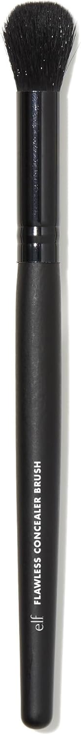 e.l.f. Flawless Concealer Brush, Vegan Makeup Accessory, Blends and Brightens Easily for Gentle Airbrush Effect