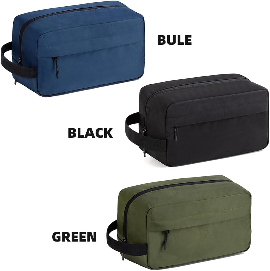 Travel Toiletry Bag Dopp Kit for Men - Large Toiletries Bag Water Resistant Hanging Dopp Kit Travel Bag for Toiletries Accessories,wash Bags for Men,Makeup Bag,Cosmetic Bags