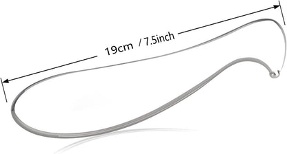 Robulove Medical Grade Stainless Steel Gua Sha Scraping Massage Tool -Stainless Steel GuaSha tool- Body Care Scraping Massage Tool - Relaxing Soft Tissue Tools - Reduce Neck,Back,arm muscle Pain