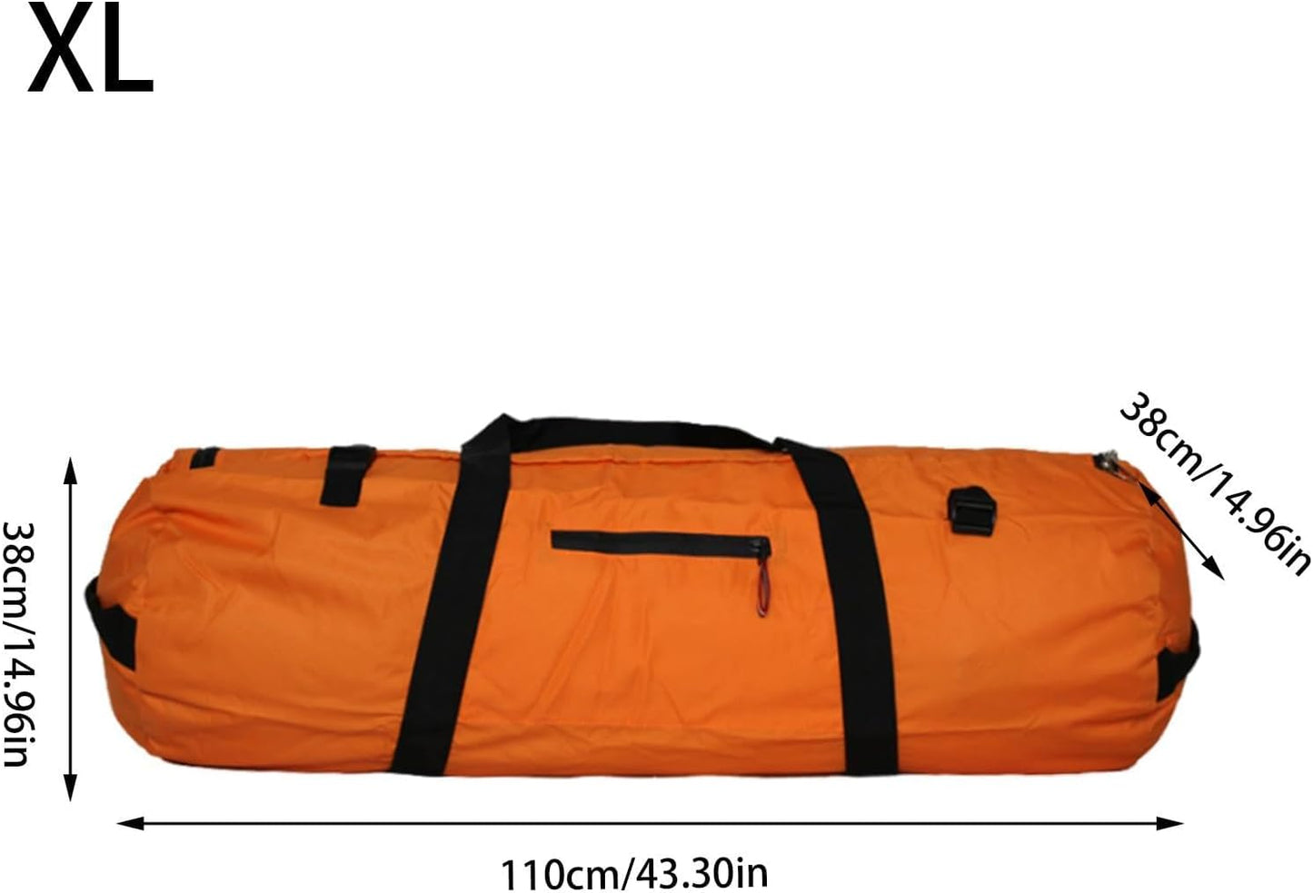 Duffel Travel Sports Equipment Bag | Lightweight Travel Tent Bag,Double Handle Design Zippered Tent Bag Foldable for Outdoor Gear
