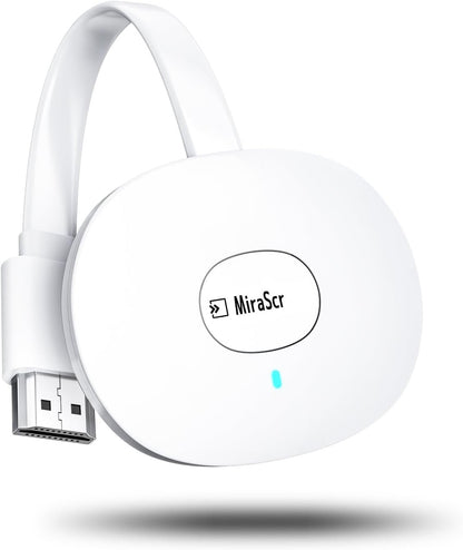 4K Wireless HDMI Display Dongle, TIMBOOTECH Miracast Adapter Streaming YouTube Video/Audio Receiver for iPhone/iPad/iOS/Android/Mac/Laptop/PC to TV/Projector/Monitor - Miracast, DLNA, Airplay