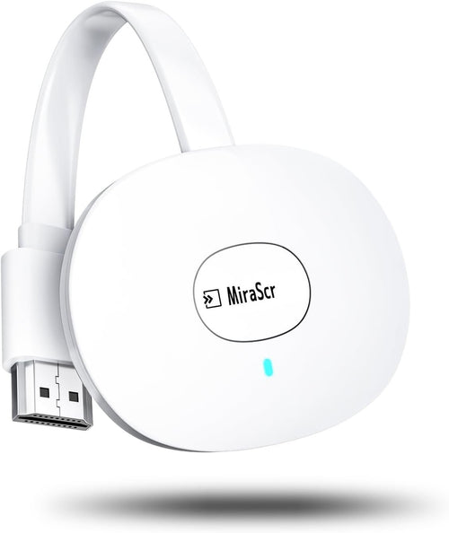 4K Wireless HDMI Display Dongle, TIMBOOTECH Miracast Adapter Streaming YouTube Video/Audio Receiver for iPhone/iPad/iOS/Android/Mac/Laptop/PC to TV/Projector/Monitor - Miracast, DLNA, Airplay